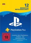 PlayStation Plus Code 12 Monate DE Store (Lieferung per E-Mail) 
